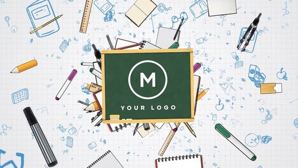 Back to School Logo Reveal（607402）-技能树